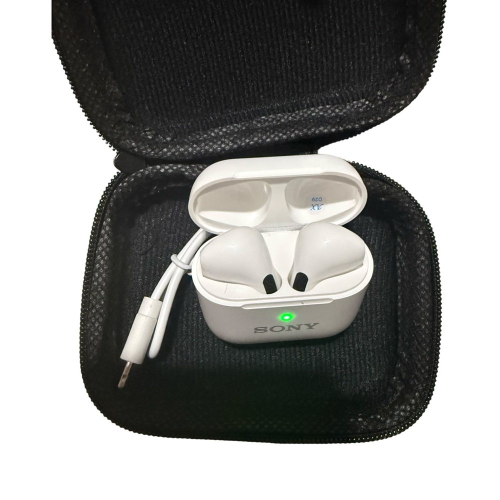 Sony White True Wireless Earbuds NEW IN ORIGINAL BOX! - Picture 3 of 3